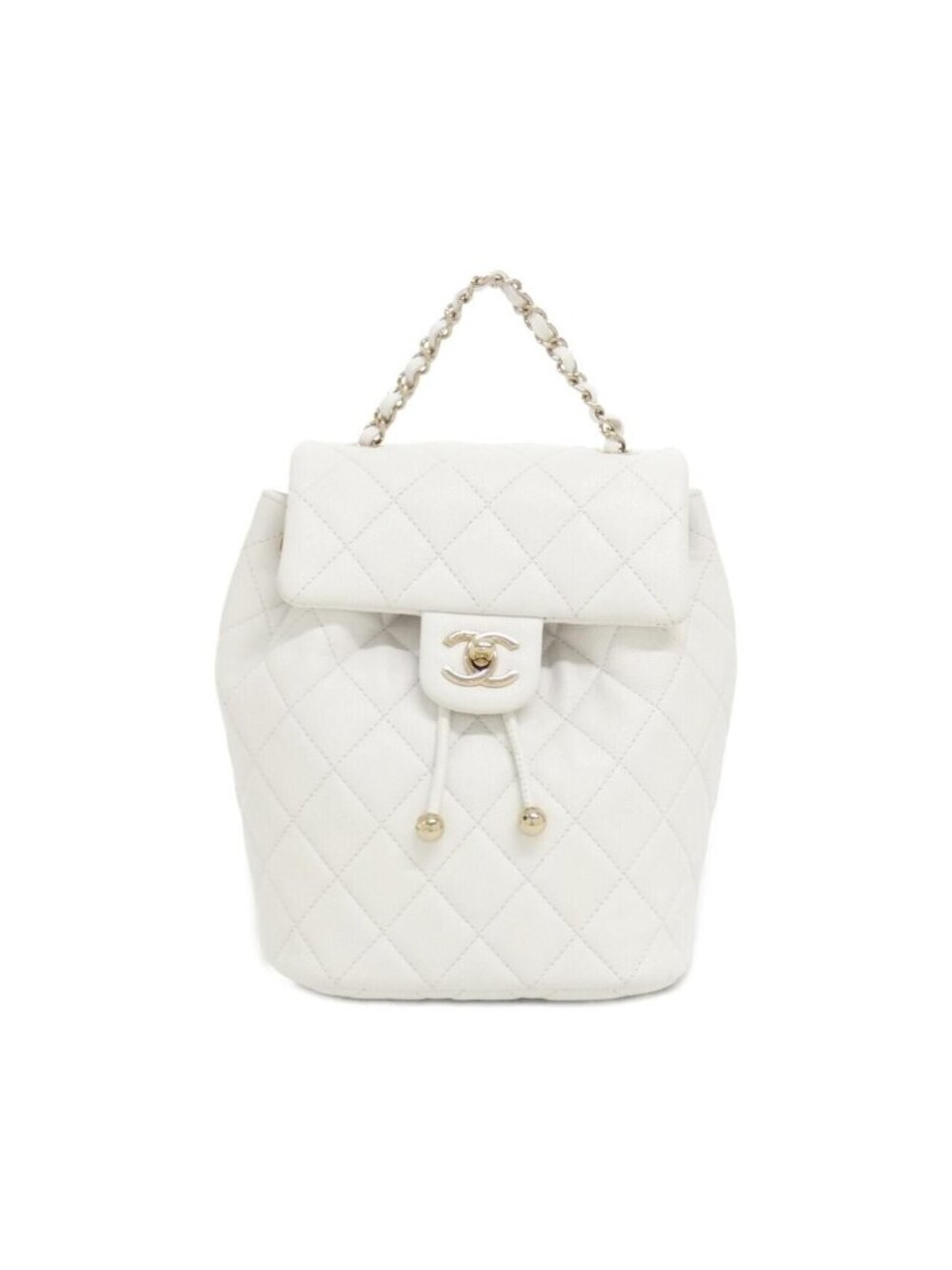 Chanel Backpack White